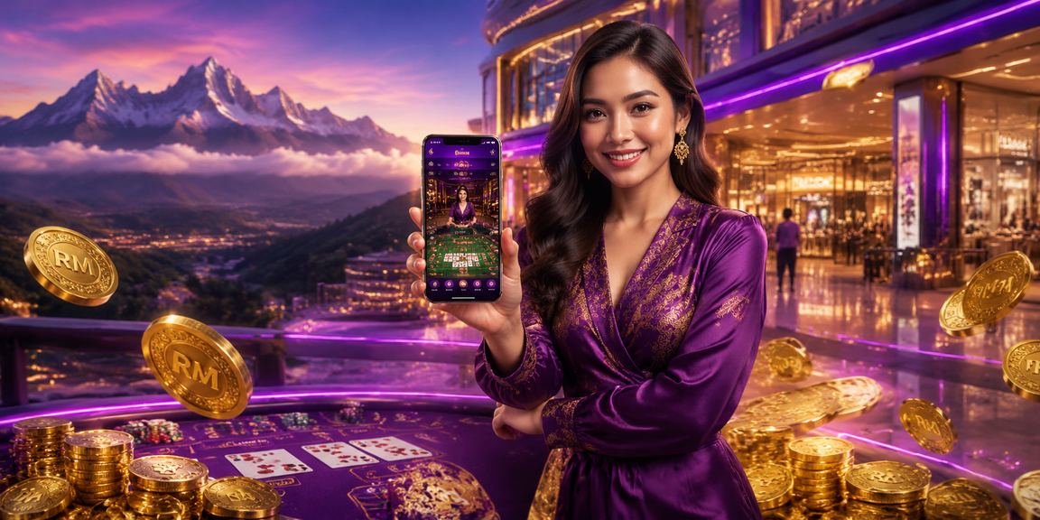 Banner promosi sambutan musim dengan tema Baccarat di Sabah